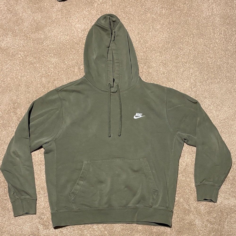 Nike Men's Olive Hoodie